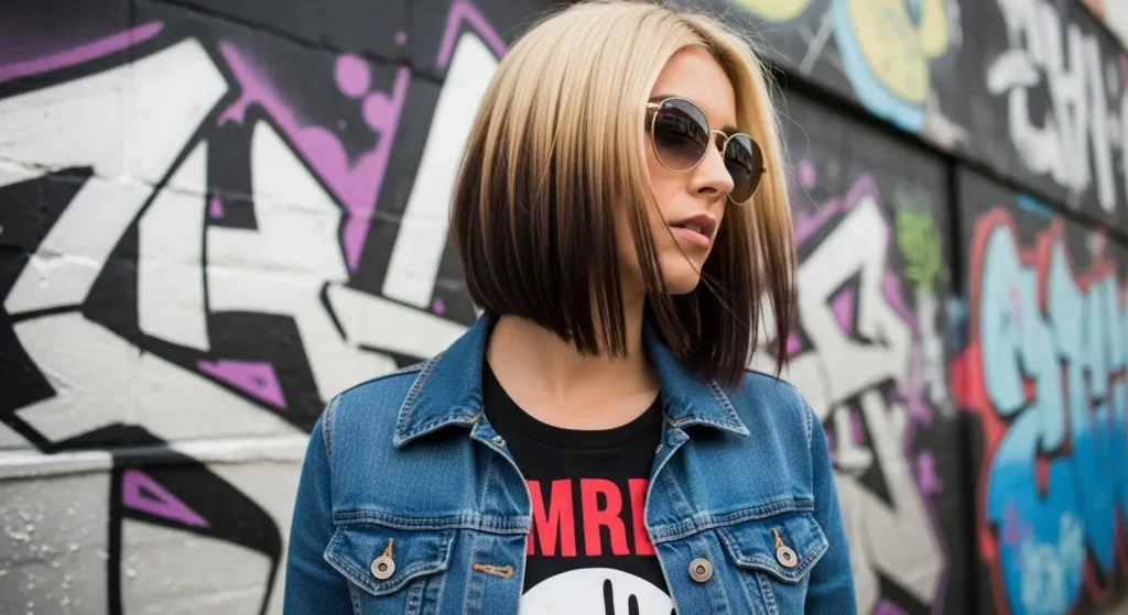 Top Brunette to Blonde Ombre Hair Color Ideas for a Stunning Summer 2025 Glow-Up 6 Reverse ombre from blonde to brunette — edgy and trending hair idea for 2025.