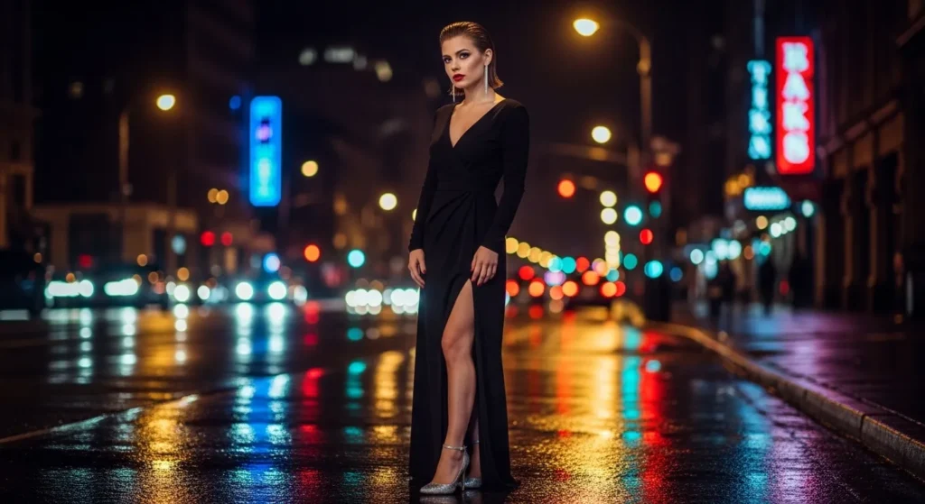 Glow-Up Ready: Summer Hairstyles 2025 That Radiate Confidence 11 Wet-look slicked-back hairstyle for summer 2025 glamour.