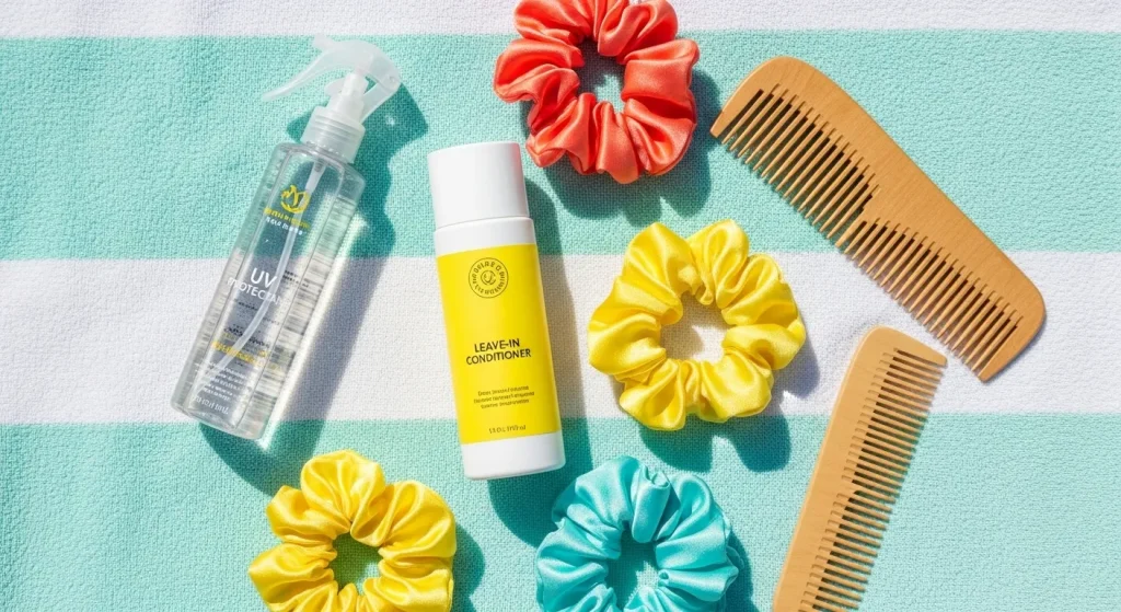 Best Aesthetic Summer Hairstyles, Radiate Sun-Kissed Beauty 16 "Summer hair care products to protect and style hair in the heat"