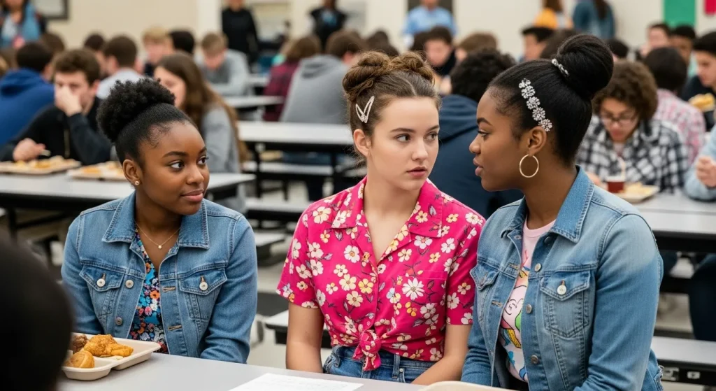 Back to School Hairstyles 2025: Cute, Quick & On-Trend Looks 3 a group of women sitting in a classroom