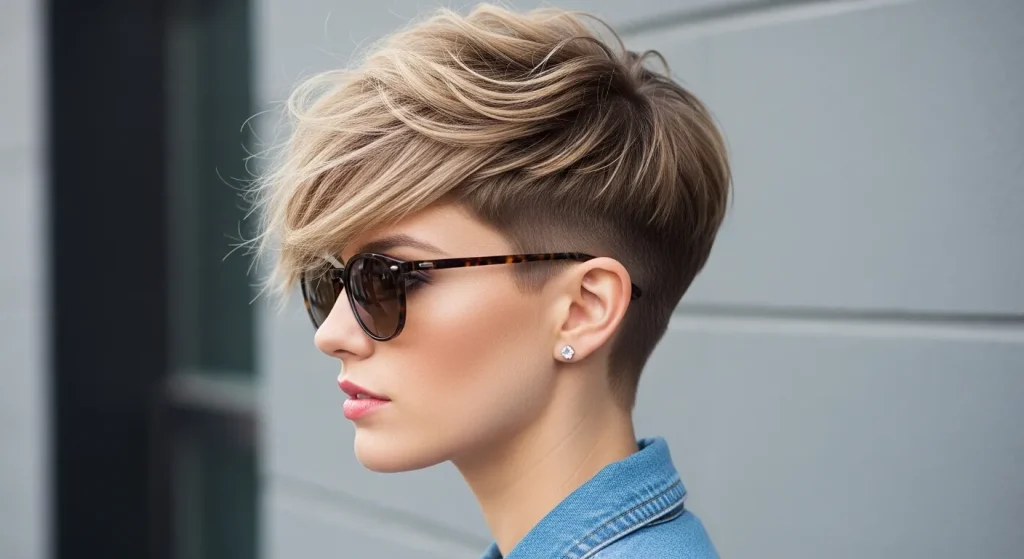 Top Hairstyles for Thin Hair That Add Volume and Style 10 Tousled pixie cut with long layers for a voluminous, edgy look.