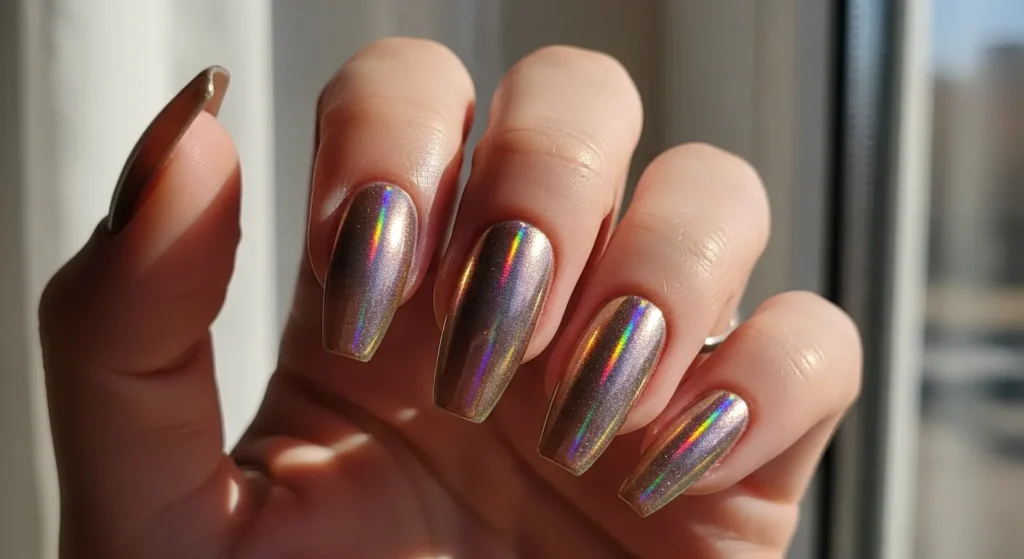 The Best Short Stiletto Nail Designs You’ll Love in 2025 8 Short Stiletto Nails with Graphic Art